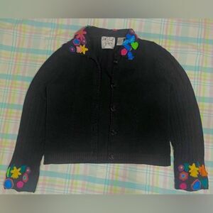 Vintage Michael Simon Flower Sweater